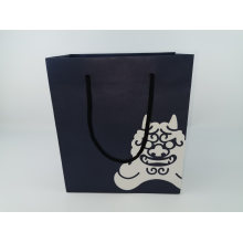 China Manufacturern Paper Bag Gift Bag for Shopping with Woven Handle